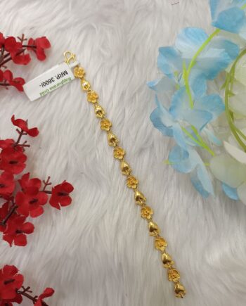 Textured Gold Forming Bracelet – Everyday Wear