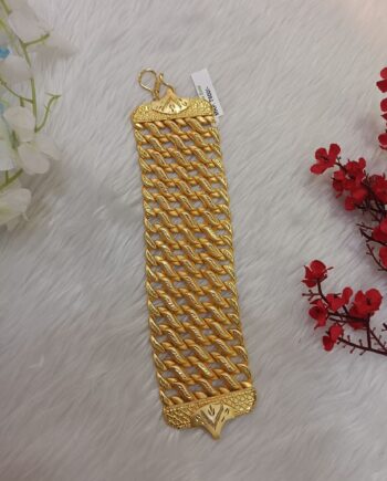 Men’s 1 Gram Gold Look Bracelet – Classy & Affordable