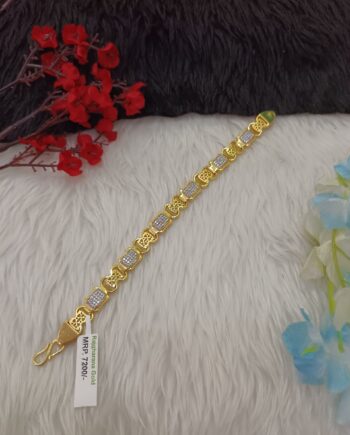 Affordable Luxury – Gold Plated Gents Bracelet