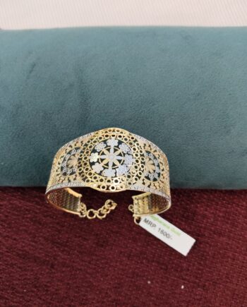 Evergreen Gold Plated Kada Designs for Traditional Look