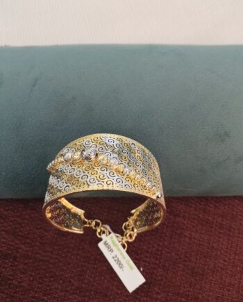 Gold Plated Bracelets with Stone Work | Party Wear Special