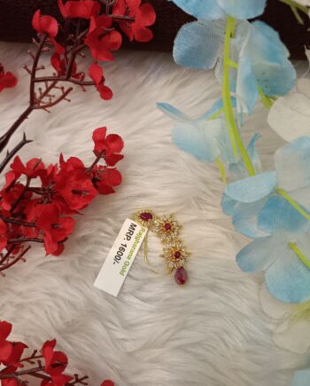 Wedding Special 1 Gram Nath | 24 Carat Gold Plated