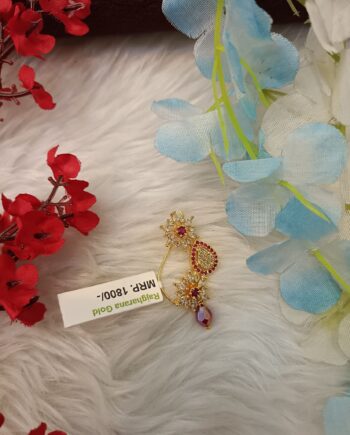 Stunning 24K Gold Nath | Lightweight & Elegant Design