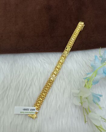 Men’s 1 Gram Gold Look Bracelet – Classy & Affordable