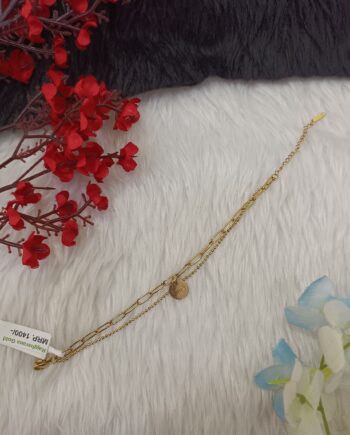 24K Gold Plated 1 Gram Bracelet – Shine with Elegance