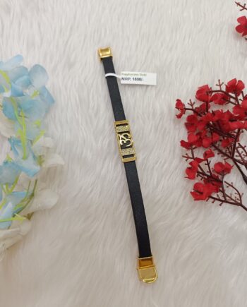 Shine Like Gold – Gents Bracelet with 24K Finish