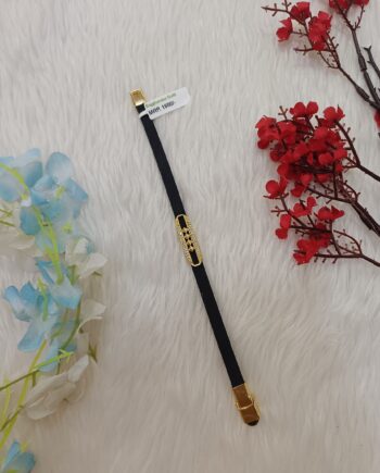 1 Gram Stylish Bracelet for Men – Gold Finish