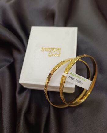 Gold Plated Bangles for Weddings & Daily Use