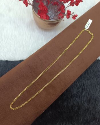 24 Carot Gold Plated 1 Gram Chain