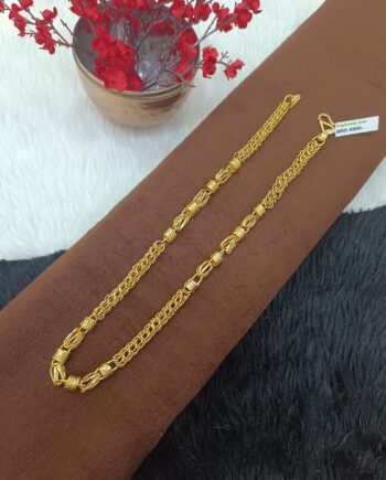 24 carot gold plated 1 gram chain
