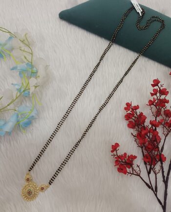 Designer Wedding Mangalsutra – 24 Carat Gold Plated Elegance