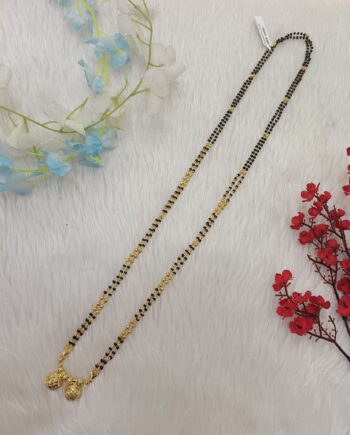 Heavy Look 24 Carat Gold Plated Mangalsutra for Special Events