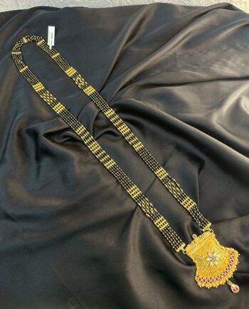 Premium 2 Gram Gold Plated Mangalsutra – Lightweight & Durable